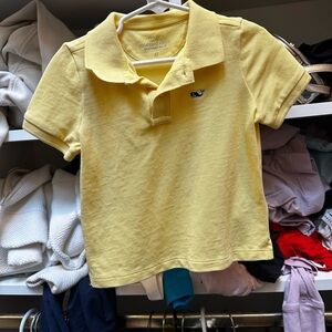 Vineyard Vines Kids Heritage Yellow Polo